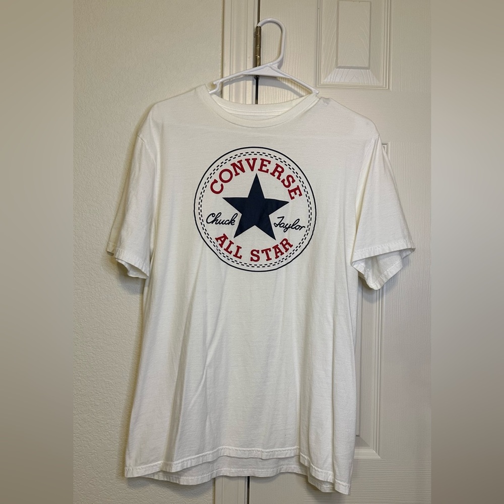 Converse white medium shirt